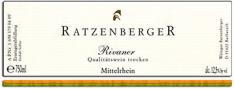 Ratzenberger - Bacharacher Rivaner Trocken 2020