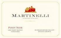 Martinelli Pinot Noir Zio Tony 2021