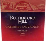 Rutherford Hill Winery - Cabernet Sauvignon Napa Valley 2023