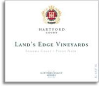 Hartford Family Wines - Hartford Court Pinot Noir Land's Edge Vineyard Vineyards Sonoma Coast NV