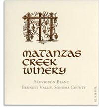 Matanzas Creek Winery - Sauvignon Blanc Bennett Valley 2023