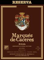 Marques De Caceres - Reserva Rioja 2018