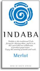 Indaba - Merlot  Western Cape 2022