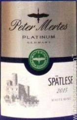 Peter Mertes - Riesling Spatlese 2021