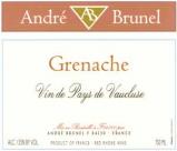 Andre Brunel - Grenache Vin de Pays de Vaucluse 2013