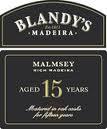 Blandys - Malmsey Madeira 15 year old 0 (500ml)