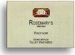 Talley Vineyards - Pinot Noir Rosemary's Vineyard Arroyo Grande Valley 2020