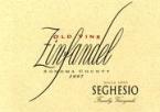 Seghesio Family Vineyards - Zinfandel Old Vines Sonoma County 2021