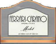 Ferrari-carano Winery - Merlot Sonoma County 2019