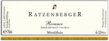 Ratzenberger - Bacharacher Rivaner Trocken 2020