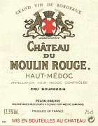 Chateau Du Moulin Rouge - Haut Medoc 2018