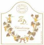 Zd Winery - Chardonnay California 2022
