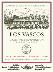 Vina Los Vascos - Cabernet Sauvignon Colchagua Valley 2019