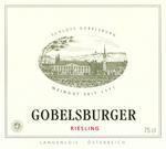 Schloss Gobelsburg - Riesling Gobelsburger 2022