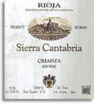 Bodegas Sierra Cantabria - Rioja Crianza 2019