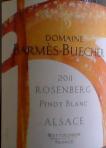 Barm�s Buecher - Pinot Blanc Alsace Rosenberg 2019